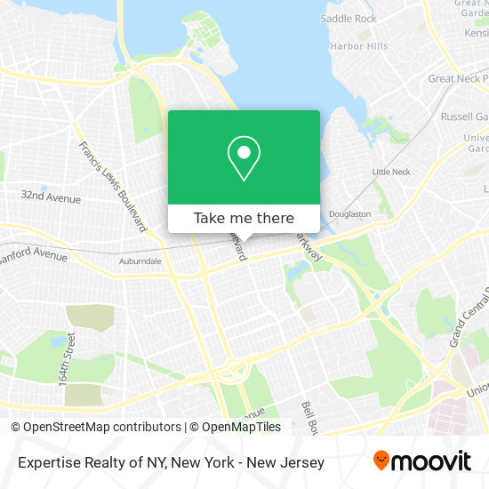 Mapa de Expertise Realty of NY