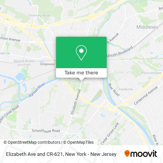 Mapa de Elizabeth Ave and CR-621