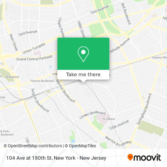 Mapa de 104 Ave at 180th St