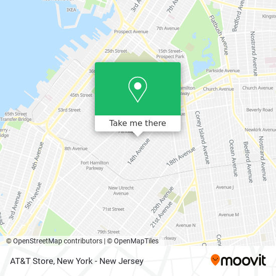 AT&T Store map