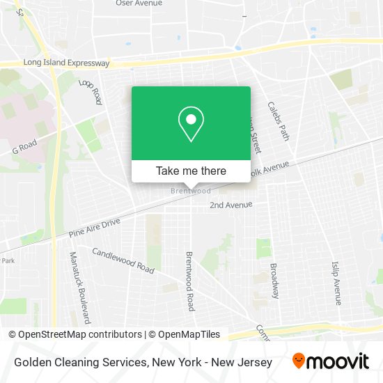 Golden Cleaning Services map