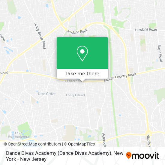 Mapa de Dance Diva's Academy (Dance Divas Academy)