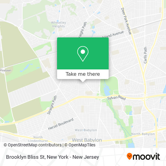 Mapa de Brooklyn Bliss St
