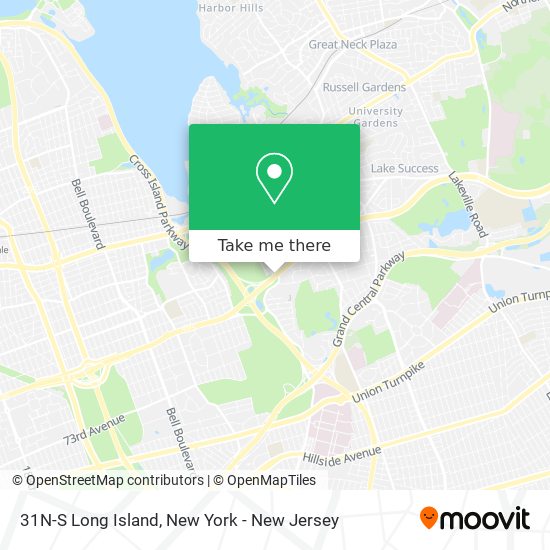 Mapa de 31N-S Long Island