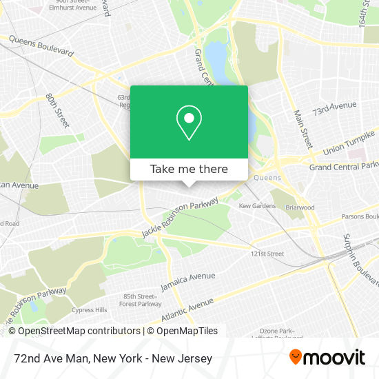 Mapa de 72nd Ave Man