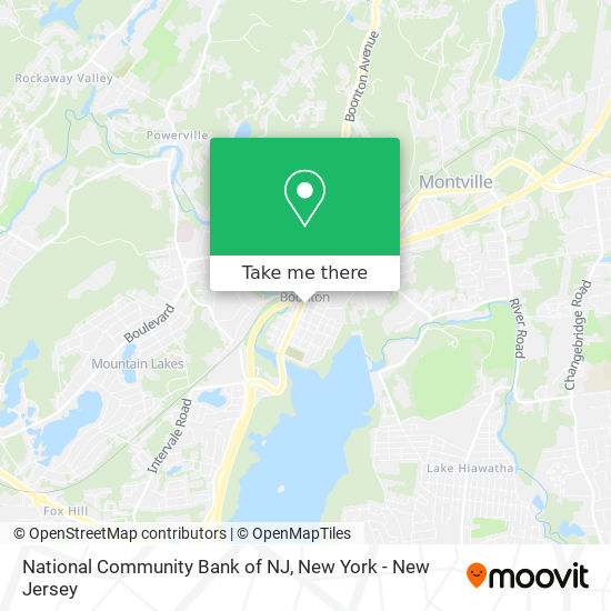 National Community Bank of NJ map