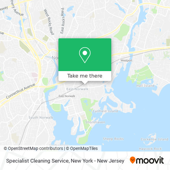 Mapa de Specialist Cleaning Service