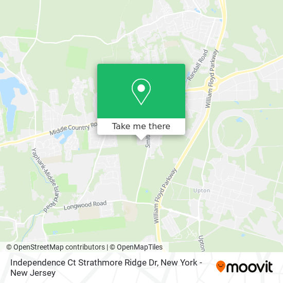 Independence Ct Strathmore Ridge Dr map