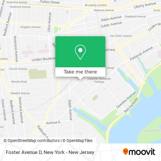 Mapa de Foster Avenue D