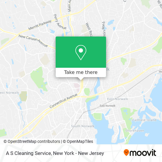 A S Cleaning Service map