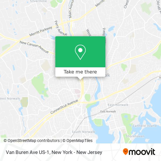 Mapa de Van Buren Ave US-1