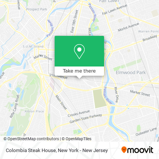 Colombia Steak House map