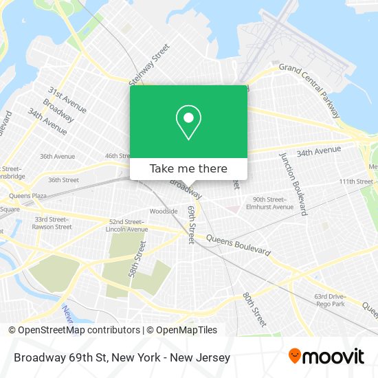 Mapa de Broadway 69th St