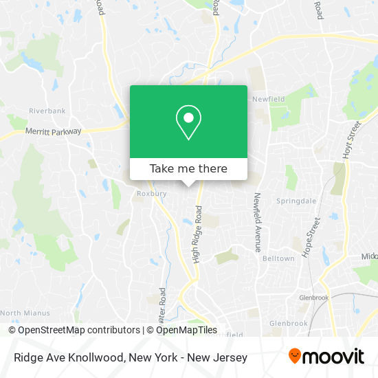 Mapa de Ridge Ave Knollwood