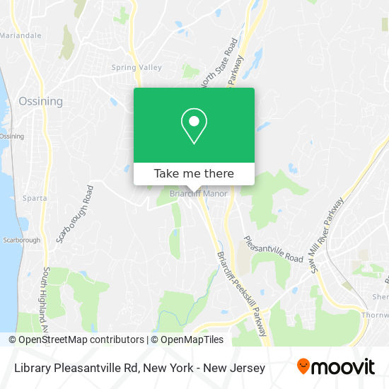 Library Pleasantville Rd map