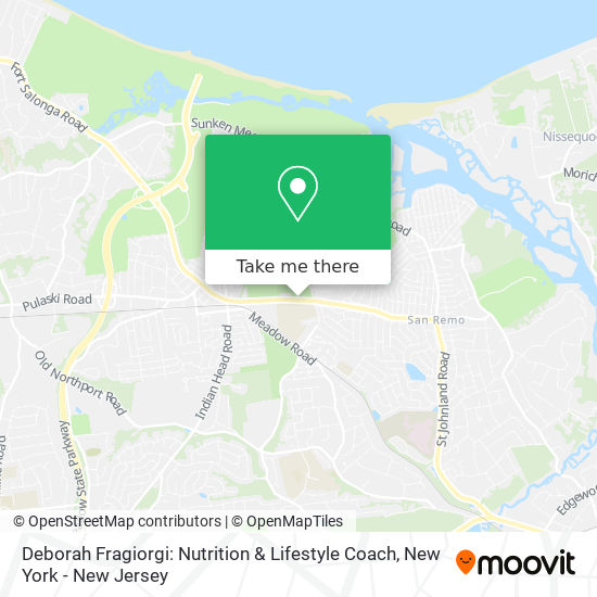 Deborah Fragiorgi: Nutrition & Lifestyle Coach map