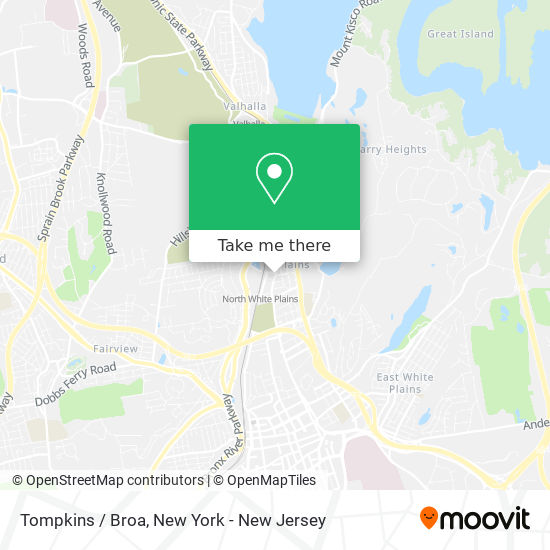 Tompkins / Broa map