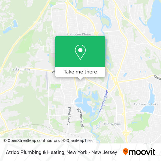 Atrico Plumbing & Heating map