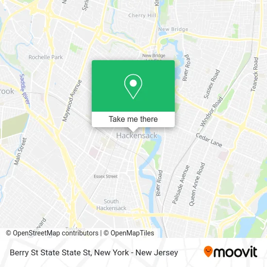 Berry St State State St map