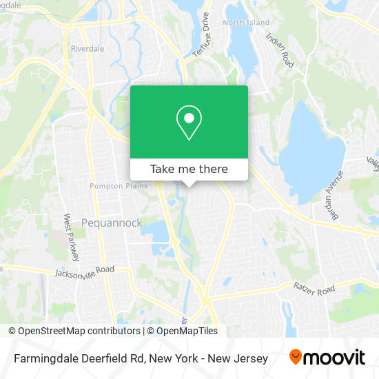 Mapa de Farmingdale Deerfield Rd