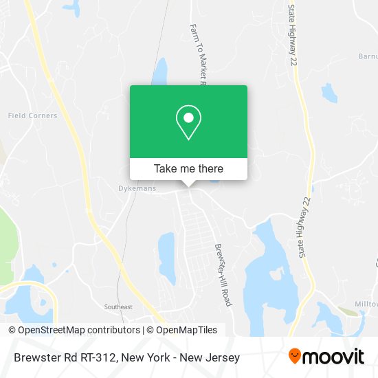 Mapa de Brewster Rd RT-312