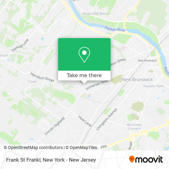 Frank St Frankl map