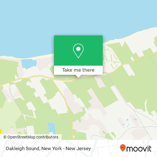 Mapa de Oakleigh Sound, Calverton, NY 11933