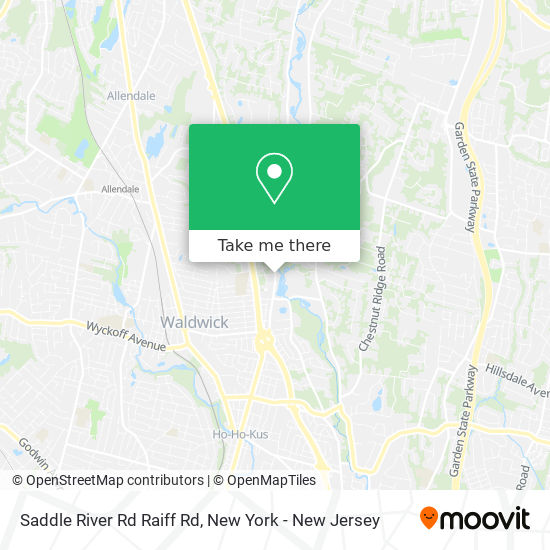 Mapa de Saddle River Rd Raiff Rd