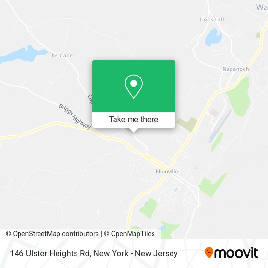 Mapa de 146 Ulster Heights Rd, Ellenville, NY 12428