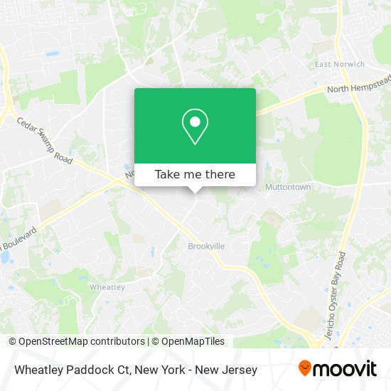 Wheatley Paddock Ct map