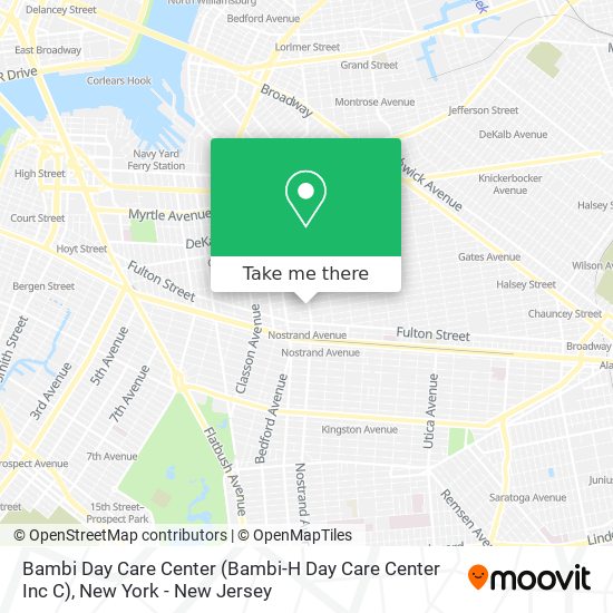Mapa de Bambi Day Care Center (Bambi-H Day Care Center Inc C)