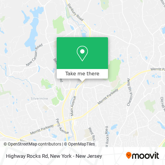 Highway  Rocks Rd map