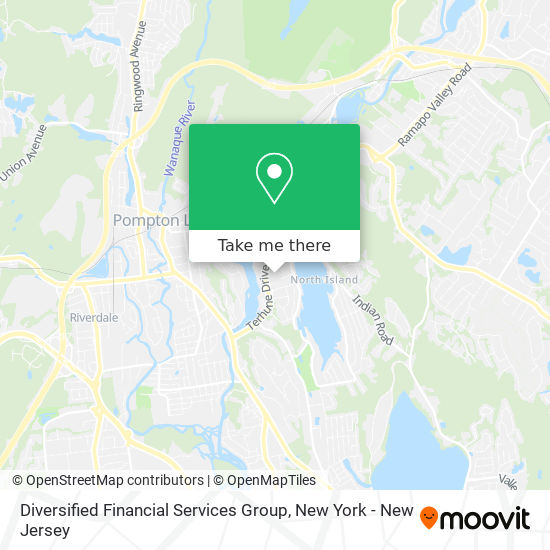 Diversified Financial Services Group map