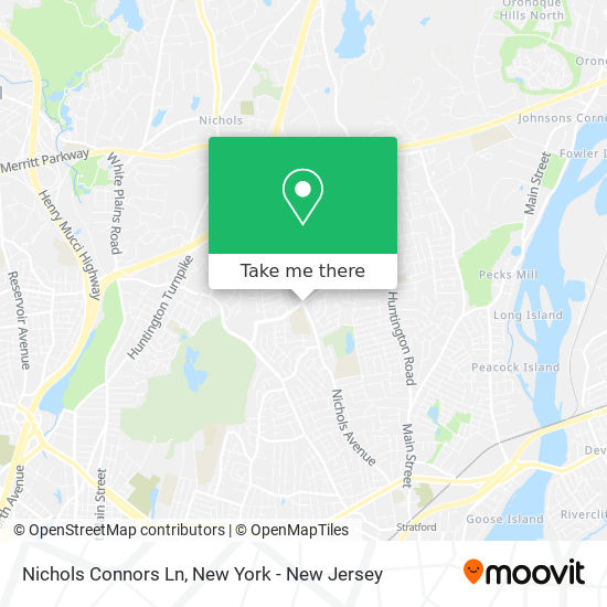 Nichols Connors Ln map