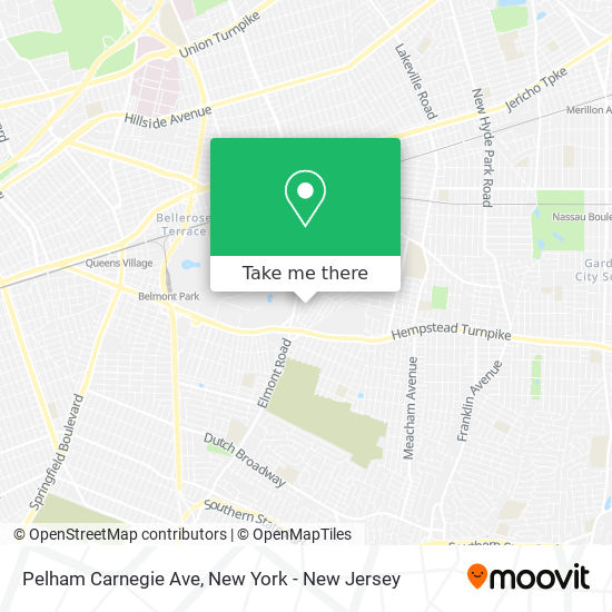 Mapa de Pelham Carnegie Ave