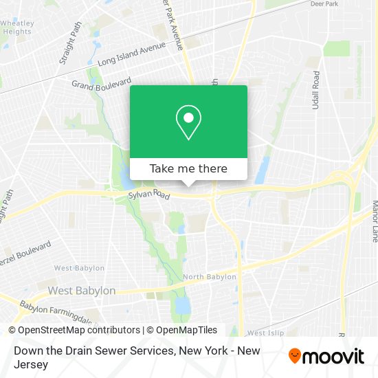 Down the Drain Sewer Services map