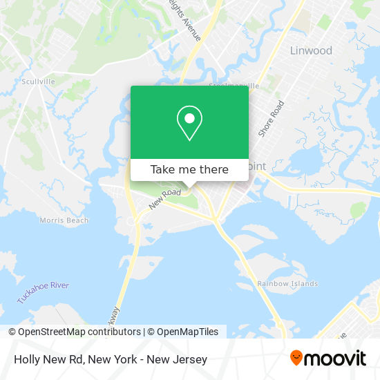 Mapa de Holly New Rd