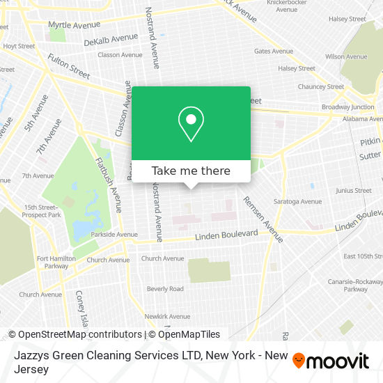 Jazzys Green Cleaning Services LTD map