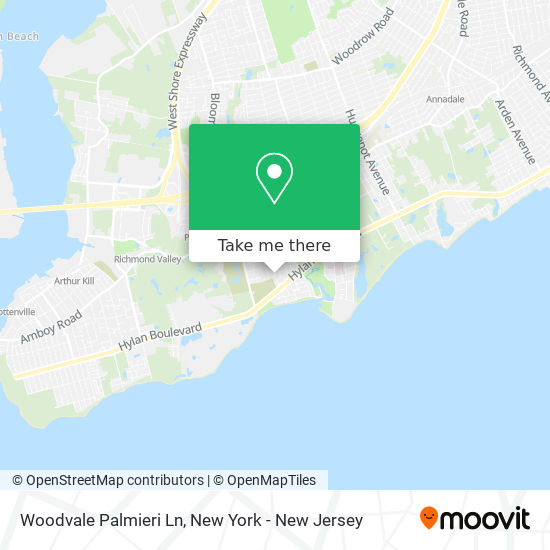 Mapa de Woodvale Palmieri Ln