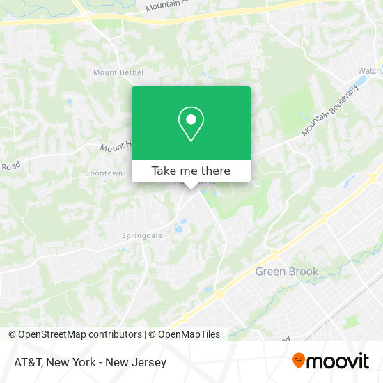 AT&T map