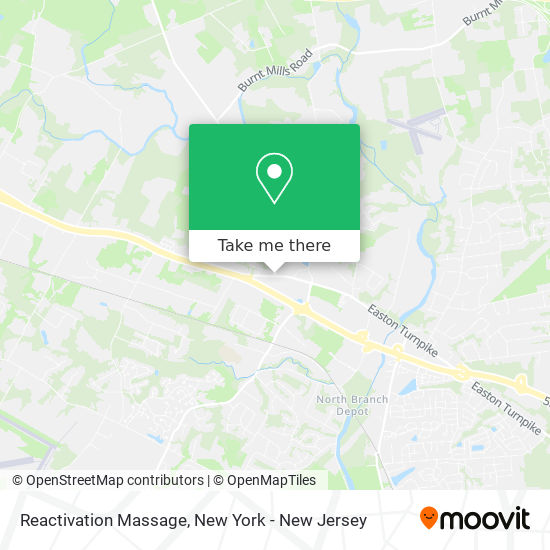 Mapa de Reactivation Massage