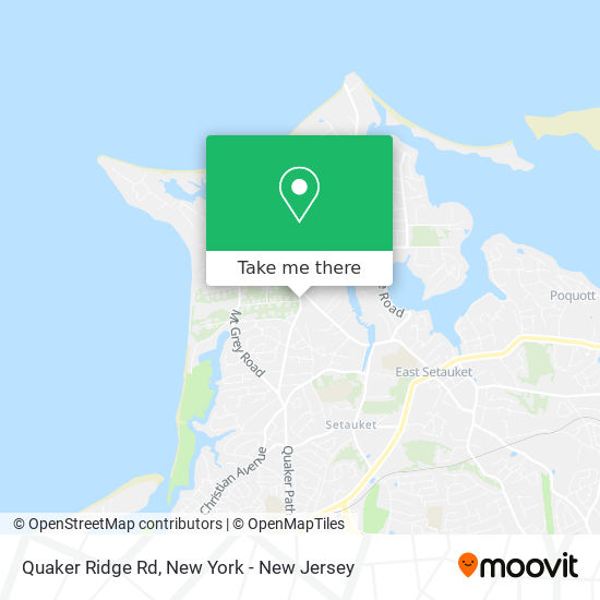 Mapa de Quaker Ridge Rd