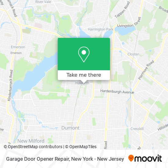 Mapa de Garage Door Opener Repair