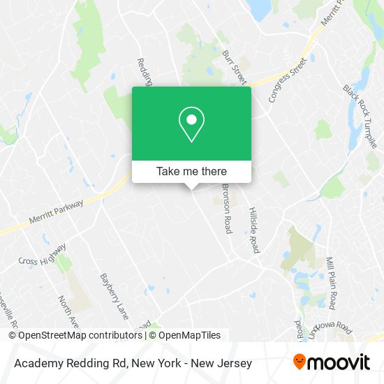 Academy Redding Rd map