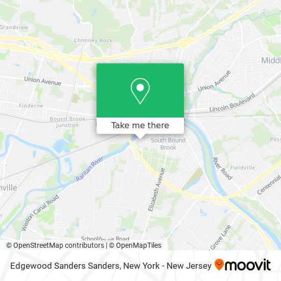 Edgewood Sanders Sanders map