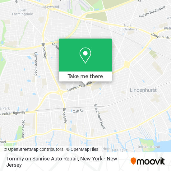 Tommy on Sunrise Auto Repair map