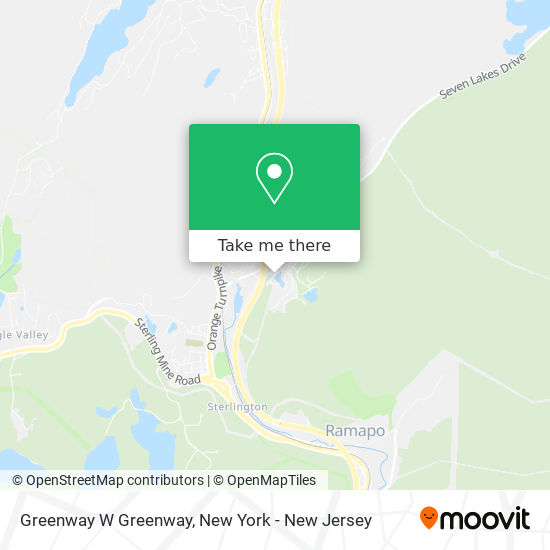 Mapa de Greenway W Greenway