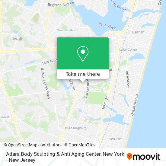 Adara Body Sculpting & Anti Aging Center map