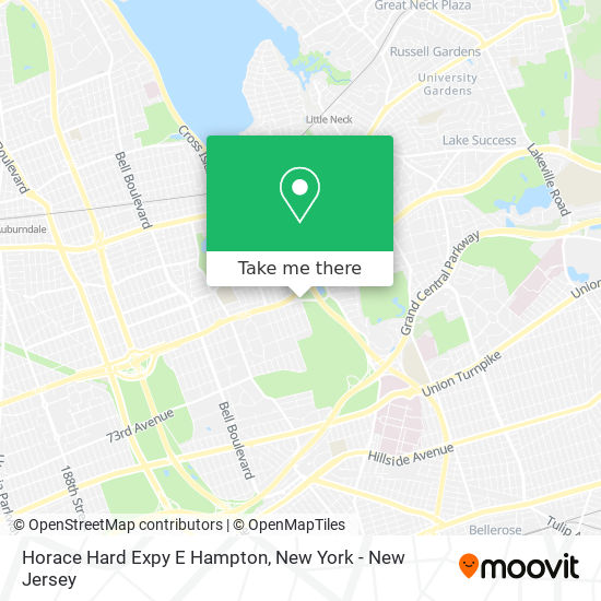 Mapa de Horace Hard Expy E Hampton