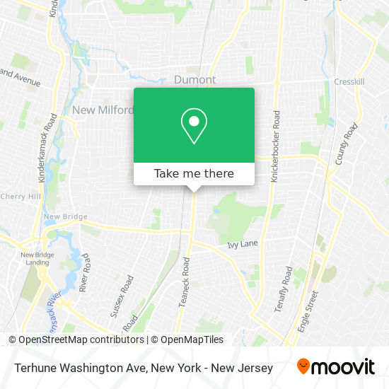 Mapa de Terhune Washington Ave